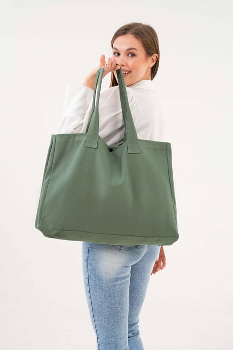 Zoozie Bags Bolsa de Lona Verde Zoozie Bags Bolsa de Lona Verde